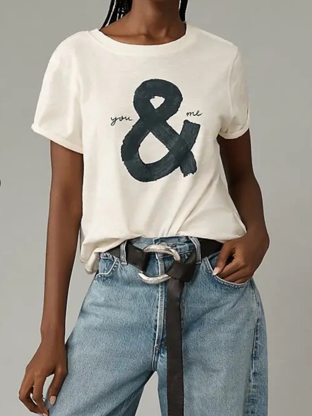 Maeve Roomytown “You & Me” Tee size Medium